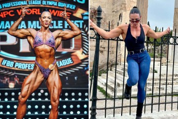 I’m the world’s tallest female bodybuilder - why I won’t be dieting over Xmas