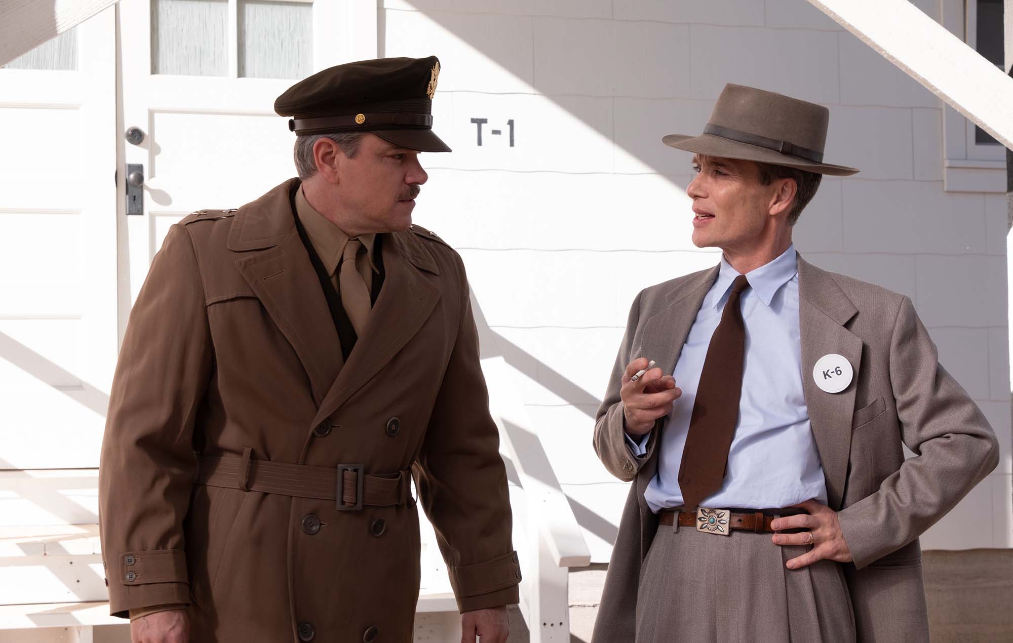 Matt Damon and Cillian Murphy in 'Oppenheimer'
